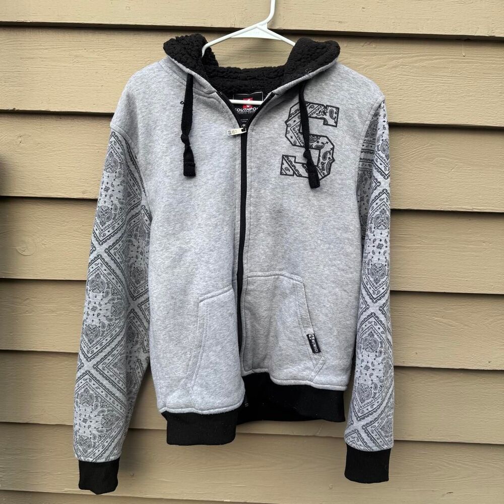 Southpole Men's Grey Hoodie